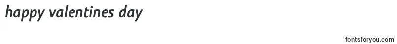 Czcionka AmorSansProBoldItalic – czcionki Walentynki